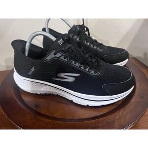 Sketchers Go Run Sneakers Shoes Consistent 2.0 Women's Size 10 Black Slip In
